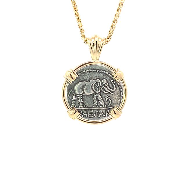 14K Elephant Ceaser Coin Blue Marlin Jewelry, Inc. Islamorada, FL