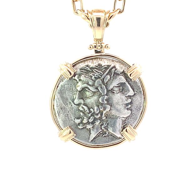 14K Zeus and Hera Greek Coin Blue Marlin Jewelry, Inc. Islamorada, FL