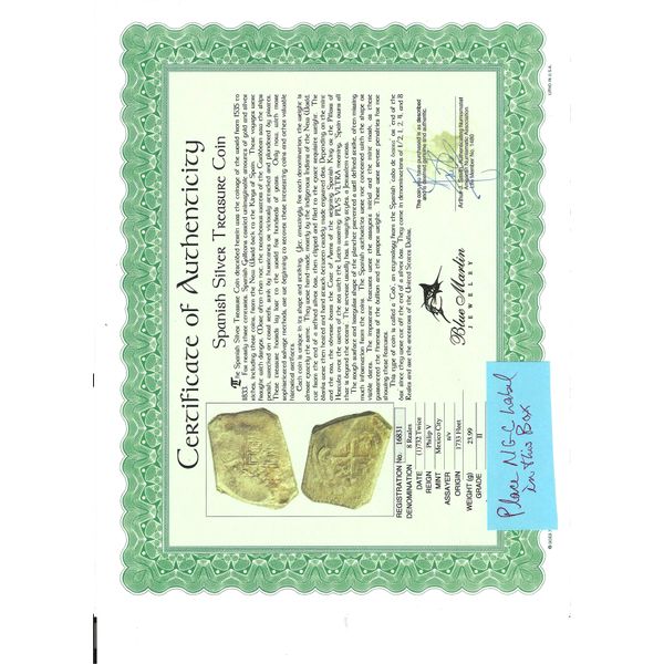14K Eight Reales 