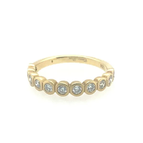 Cherie Dori Bezel Set Diamond Wedding Ring/Band Blue Marlin Jewelry, Inc. Islamorada, FL