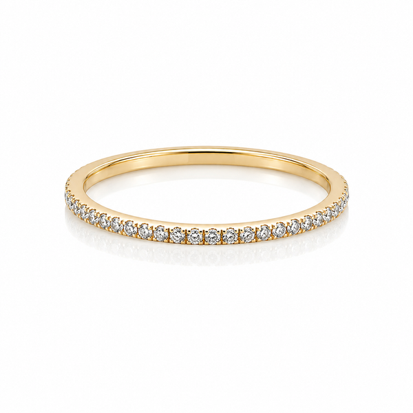 14K Yellow Gold 0.30 ctw Anniversary Diamond Women's Wedding Band Blue Marlin Jewelry, Inc. Islamorada, FL
