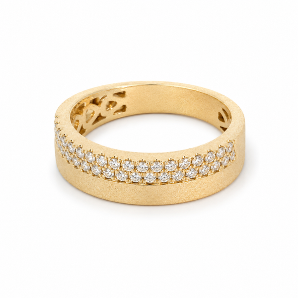 14K Yellow Gold 0.30 ctw Anniversary Diamond Women's Wedding Band Blue Marlin Jewelry, Inc. Islamorada, FL