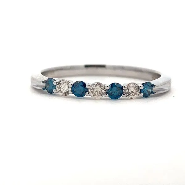 14KW Blue Diamond Ring Blue Marlin Jewelry, Inc. Islamorada, FL