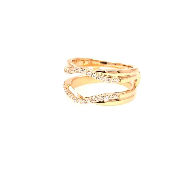 Infiniti Diamond Wedding Jacket Band Image 4 Blue Marlin Jewelry, Inc. Islamorada, FL