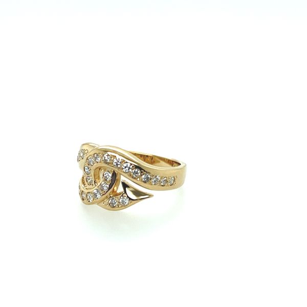 Diamond Love Hookup Ring Image 2 Blue Marlin Jewelry, Inc. Islamorada, FL