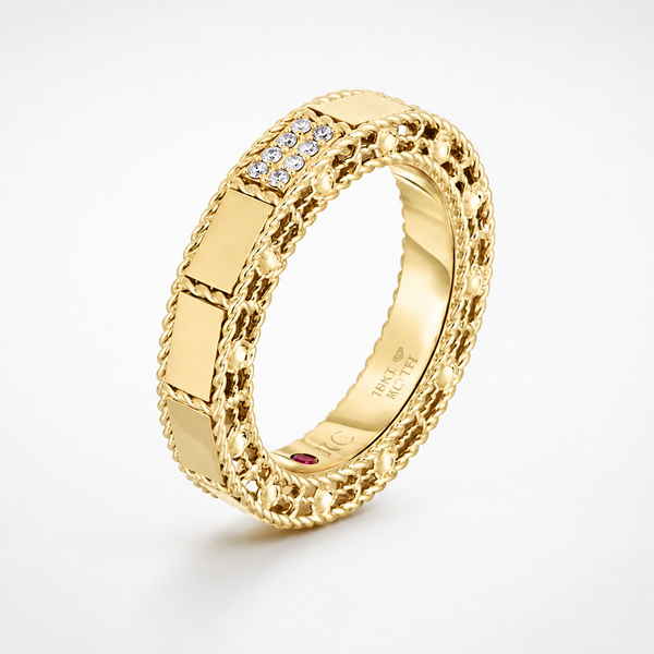 Roberto Coin Art Deco Ring Blue Marlin Jewelry, Inc. Islamorada, FL