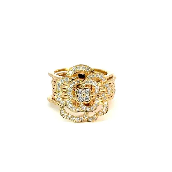 Diamond Flower Ring and Bracelet Blue Marlin Jewelry, Inc. Islamorada, FL