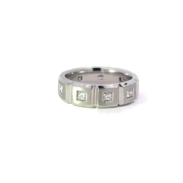 14K Princess Cut Diamond Band Blue Marlin Jewelry, Inc. Islamorada, FL