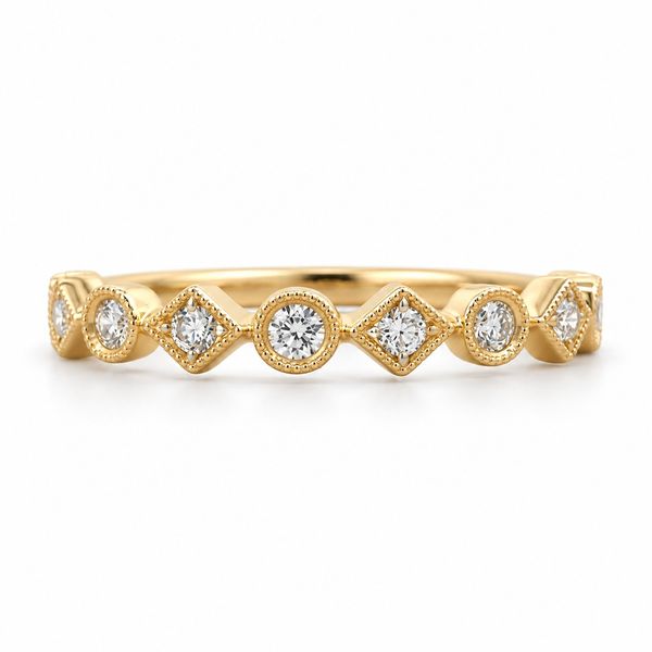 14K Diamond Mixed Shape Ring Blue Marlin Jewelry, Inc. Islamorada, FL