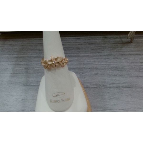 Denny Wong Trio Plumeria Ring Blue Marlin Jewelry, Inc. Islamorada, FL