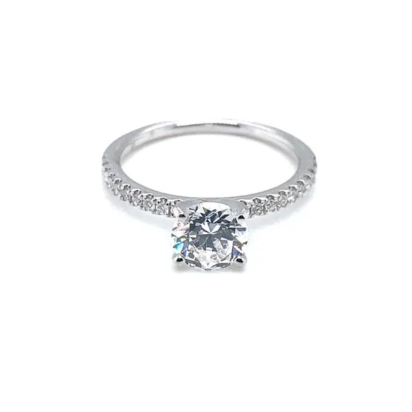 Diamond Semi-mount Engagement Ring Blue Marlin Jewelry, Inc. Islamorada, FL