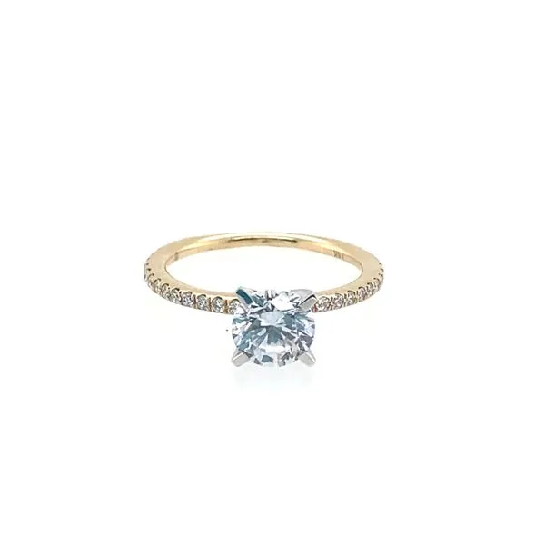 Diamond Semi-mount Engagement Ring Blue Marlin Jewelry, Inc. Islamorada, FL