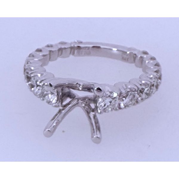 Semi-mount Engagement Rings Blue Marlin Jewelry, Inc. Islamorada, FL