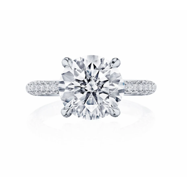 Platinum Solitaire Semi Mount Engagement Ring Blue Marlin Jewelry, Inc. Islamorada, FL