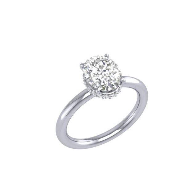 Semi-mount Engagement Rings Blue Marlin Jewelry, Inc. Islamorada, FL