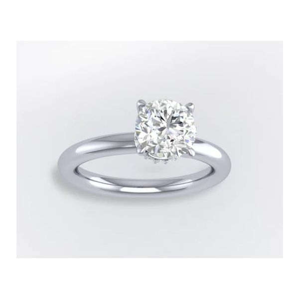 Semi-mount Engagement Rings Blue Marlin Jewelry, Inc. Islamorada, FL