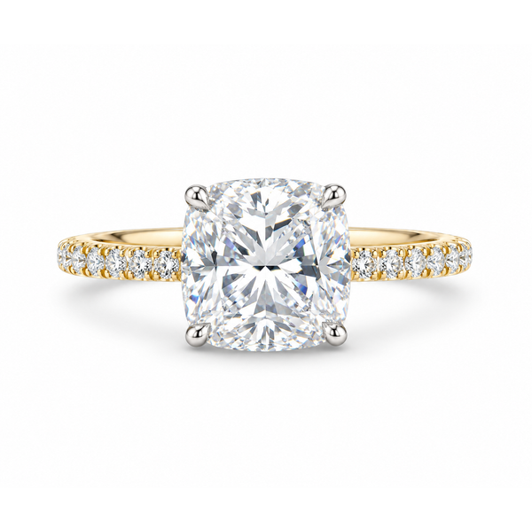 14K Yellow Gold Solitaire Semi Mount Engagement Ring Blue Marlin Jewelry, Inc. Islamorada, FL