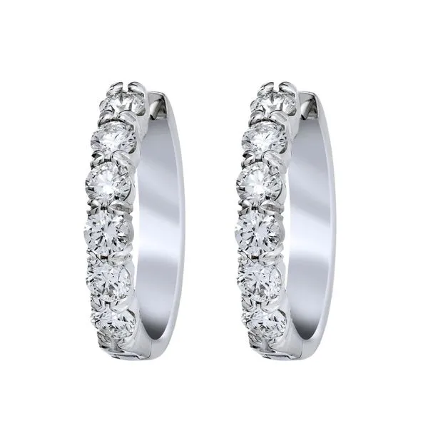 Blue Marlin Signature Diamond Earrings Blue Marlin Jewelry, Inc. Islamorada, FL