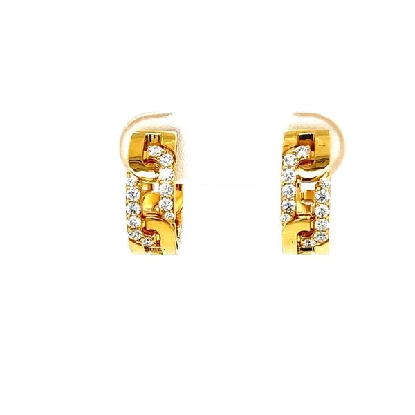 Roberto Coin Navarra Diamond Huggies Blue Marlin Jewelry, Inc. Islamorada, FL
