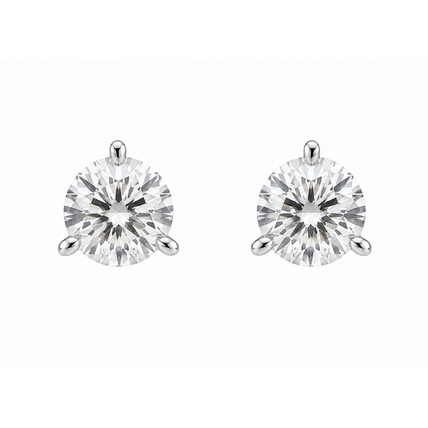 Platinum 3.00 ctw Stud Diamond Earring Blue Marlin Jewelry, Inc. Islamorada, FL