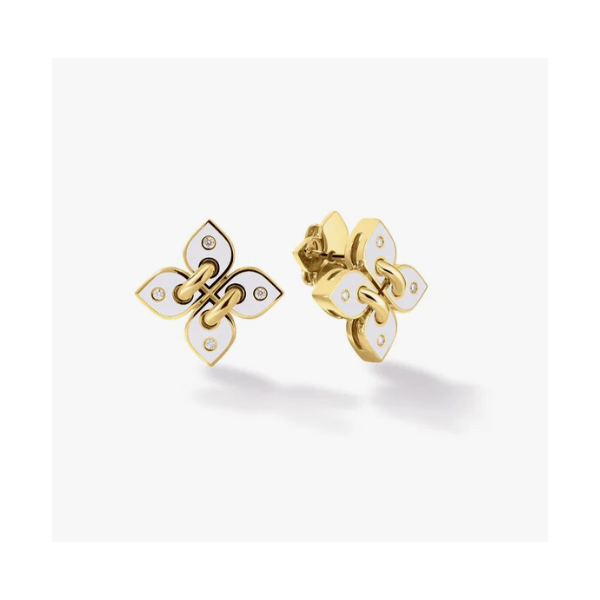 18K Yellow Gold 0.06 ctw Stud Diamond Earring Blue Marlin Jewelry, Inc. Islamorada, FL