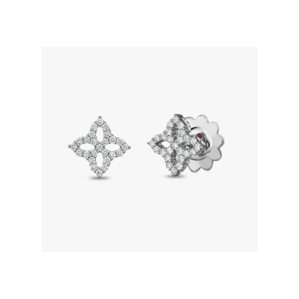 18K White Gold 0.32 ctw Stud Diamond Earring Blue Marlin Jewelry, Inc. Islamorada, FL