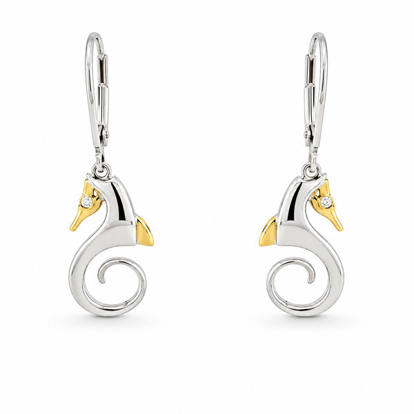 Steven Douglas Seahorse Earrings Blue Marlin Jewelry, Inc. Islamorada, FL