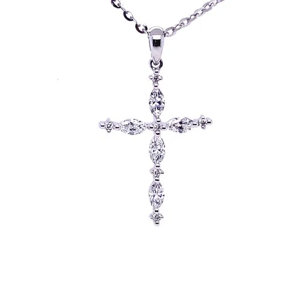Diamond Cross Pendant Blue Marlin Jewelry, Inc. Islamorada, FL