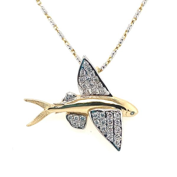 Flying Fish Pendant Blue Marlin Jewelry, Inc. Islamorada, FL