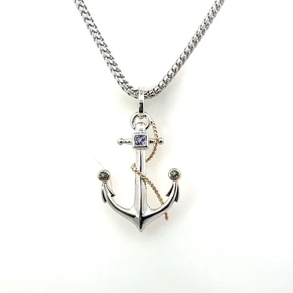 Denny Wong Anchor Pendant Blue Marlin Jewelry, Inc. Islamorada, FL