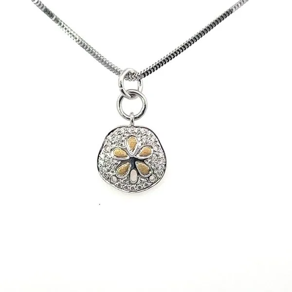 Denny Wong Sand Dollar Pendant Blue Marlin Jewelry, Inc. Islamorada, FL