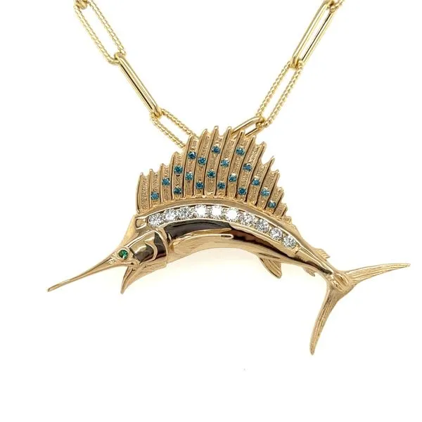 Sailfish Pendant Blue Marlin Jewelry, Inc. Islamorada, FL
