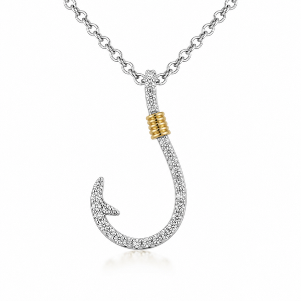 Diamond Hook Pendant Blue Marlin Jewelry, Inc. Islamorada, FL