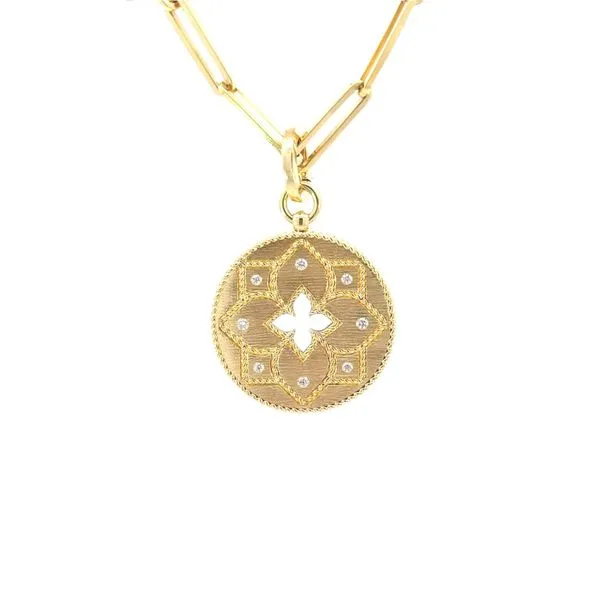 18K Venetian Princess Pendant with Diamonds Blue Marlin Jewelry, Inc. Islamorada, FL