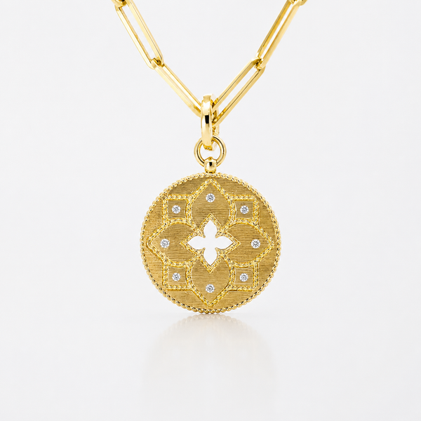 18K Venetian Princess Pendant with Diamonds Blue Marlin Jewelry, Inc. Islamorada, FL