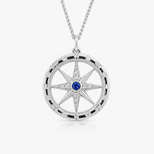 14K White Gold 0.15 ctw Diamond Pendant/Charm Blue Marlin Jewelry, Inc. Islamorada, FL
