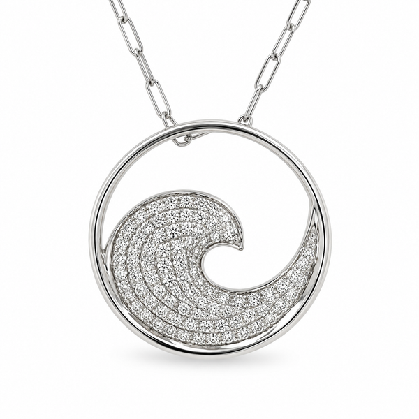 Wave Pendant Blue Marlin Jewelry, Inc. Islamorada, FL
