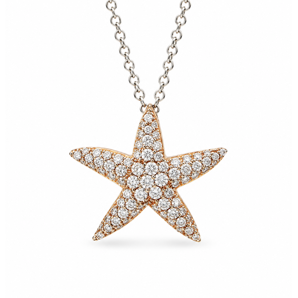 18K Rose Gold 0.32 ctw Diamond Pendant/Charm Blue Marlin Jewelry, Inc. Islamorada, FL