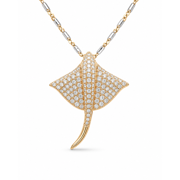 14K Yellow Gold 0.62 ctw Diamond Pendant/Charm Blue Marlin Jewelry, Inc. Islamorada, FL