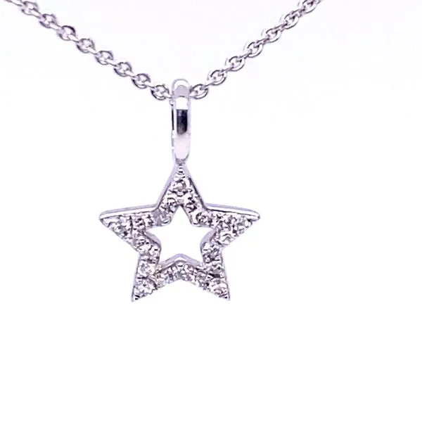 Diamond Jewish Star (Star of David) Pendant/Necklace Blue Marlin Jewelry, Inc. Islamorada, FL