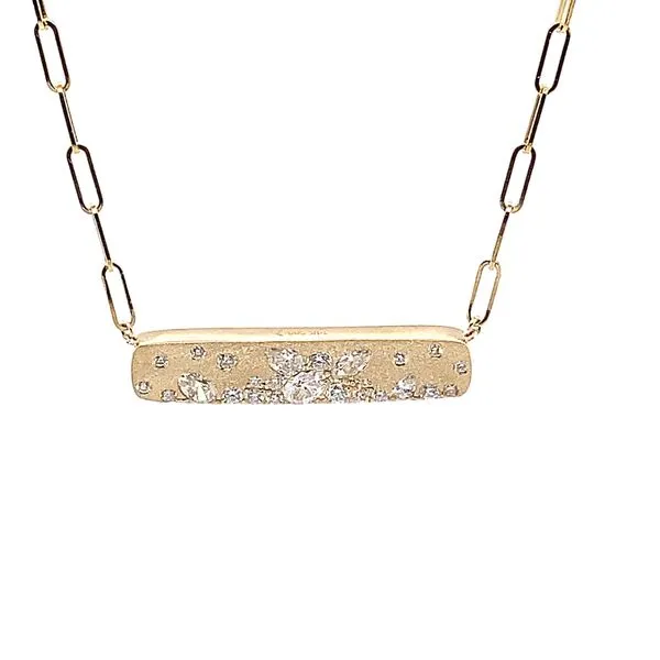 Dilamani Diamond Confetti Pendant Necklace Blue Marlin Jewelry, Inc. Islamorada, FL