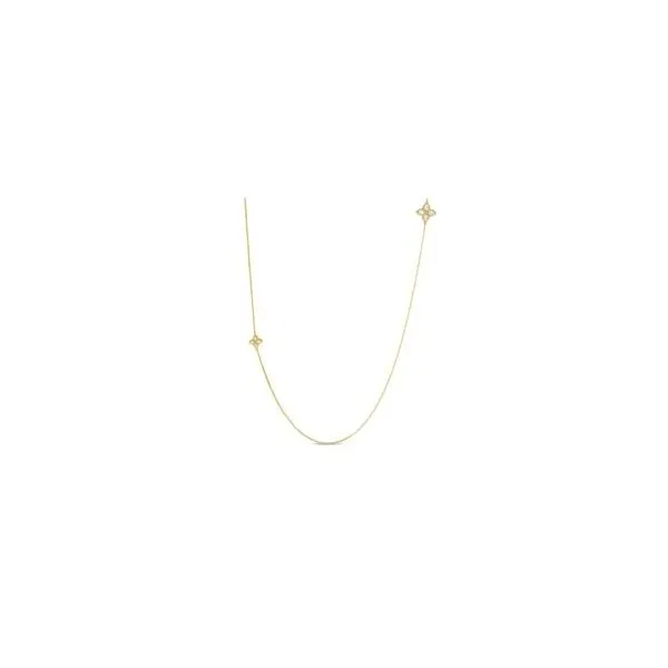 Roberto coin princess outlet flower station necklace