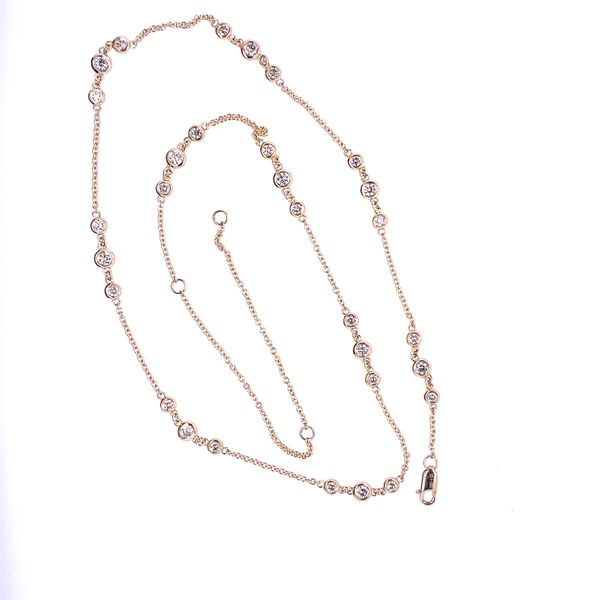 Diamond Cluster Necklace Blue Marlin Jewelry, Inc. Islamorada, FL