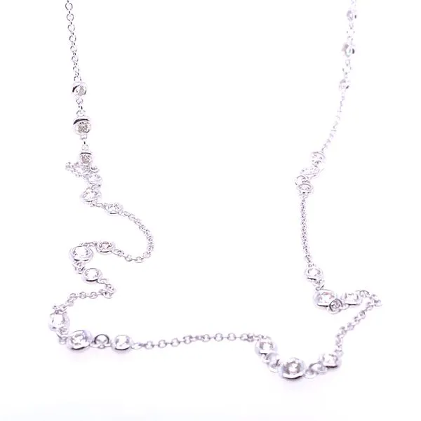 Diamond Cluster Necklace Blue Marlin Jewelry, Inc. Islamorada, FL