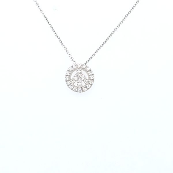 Roberto Coin Diamond Peace Sign 