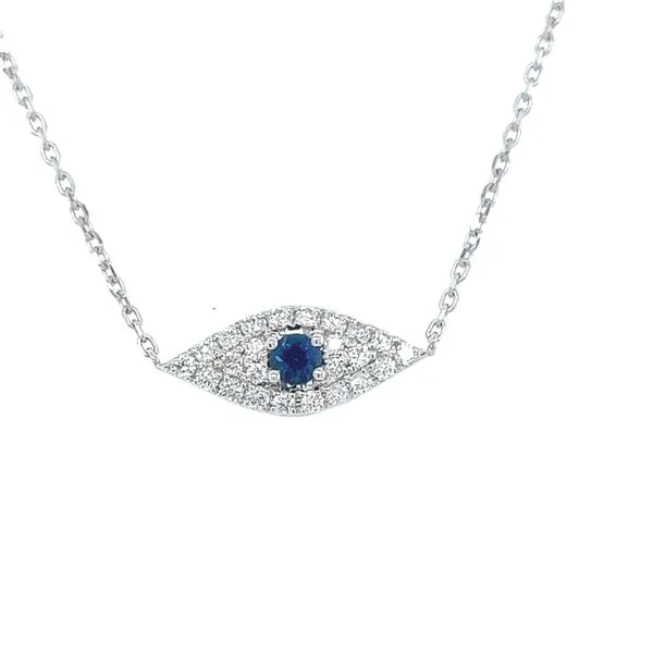 Diamond All Seeing Eye Necklace Blue Marlin Jewelry, Inc. Islamorada, FL