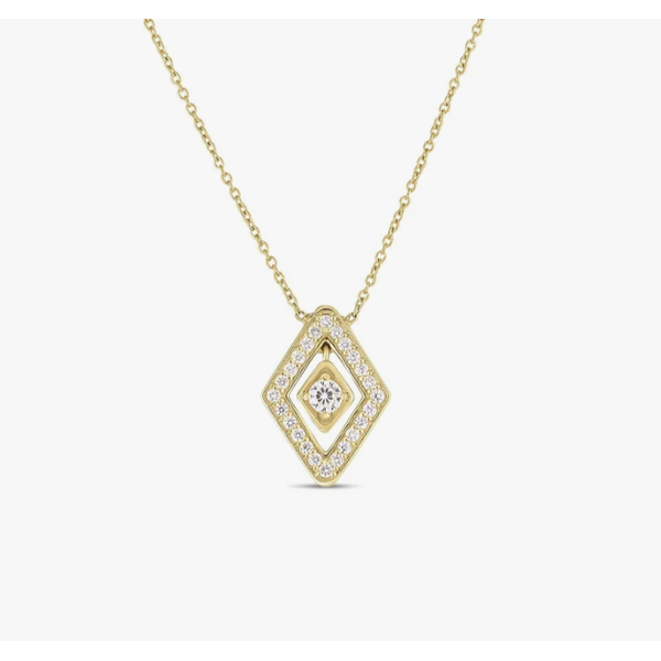 18K Yellow Gold 0.27 ctw Diamond Necklace Blue Marlin Jewelry, Inc. Islamorada, FL
