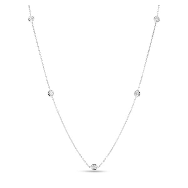 Roberto Coin 5 Station Diamond Necklace Blue Marlin Jewelry, Inc. Islamorada, FL