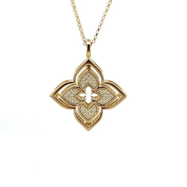 Roberto Coin Diamond and Mother-of-Pearl Necklace Blue Marlin Jewelry, Inc. Islamorada, FL