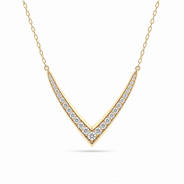 18K V-Shaped Necklace Blue Marlin Jewelry, Inc. Islamorada, FL